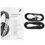 Наушники беспроводные  Sennheiser MOMENTUM Wireless M3AEBTXL [охватывающие, складные, ANC, Bluetooth 5.0, AUX, микр., aptX, до 17 ч, белый]