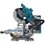 Торцовочная пила  Makita LS004GZ01 XGT 40V  , Без ЗУ, Без АКБ