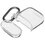 Чехол Aceline для Aceline LightPods, Apple AirPods, Apple AirPods 2, прозрачный