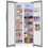 Side-By-Side refrigerator   Aceline SBS45AKA gray