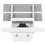 Вытяжка наклонная KRONA AURORA 600 white S белый/белый