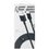 Cable KEYRON USB Type-C - USB Type-A black 1 m