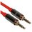Cable   DEXP jack 3.5 mm - jack 3.5 mm red