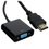 Переходник однонаправленный DEXP HDMI - VGA+Jack 3.5, 0.2 м