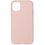 Накладка  Aceline Liquid Silicone для Apple iPhone 11 розовый
