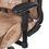 Компьютерное кресло Zombie VIKING KNIGHT LT10 FABRIC коричневый