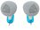 Wired headphones Sony MDR-E9LPL light blue 2014