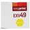 Картридж лазерный EasyPrint LC-EXV49Y желтый