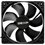 Вентилятор DEXP DX120TFDB  черный