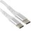 Кабель DEXP USB Type-C - USB Type-C белый 1 м