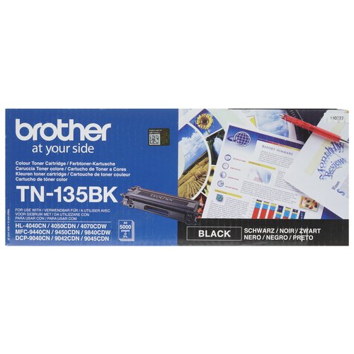 Картридж лазерный Brother TN-135BK черный