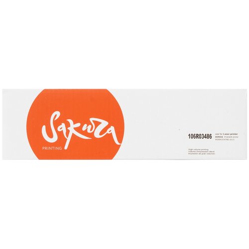 Картридж лазерный SAKURA 106R03486 пурпурный