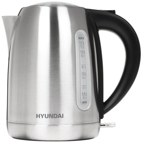 Электрочайник Hyundai HYK-S2014 серебристый