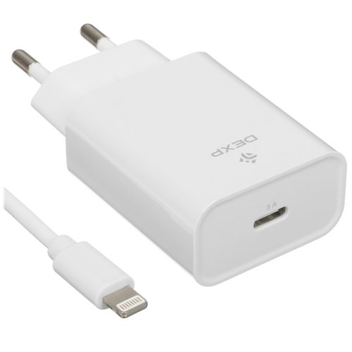 Charger DEXP IET25CD white