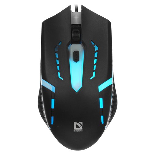 Мышь проводная Defender Flash MB-600L [52600] черный