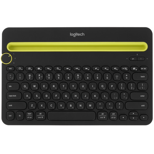 Купить Клавиатура  беспроводная Logitech K480 цвет черный в интернет-магазине DNS. Характеристики, цена Logitech K480 | 5068120.