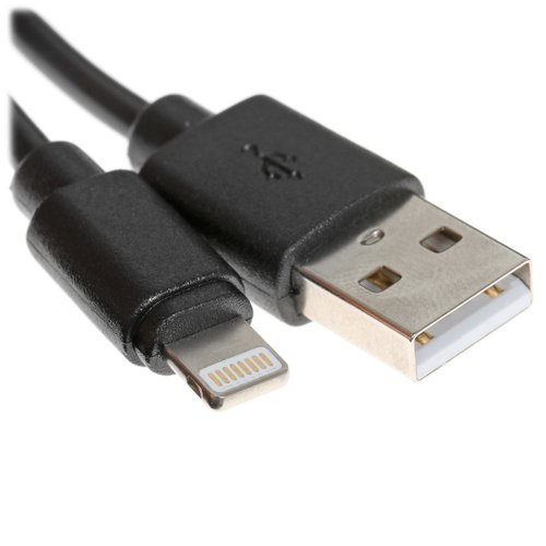 Кабель FinePower Lightning 8-pin - USB Type-A черный