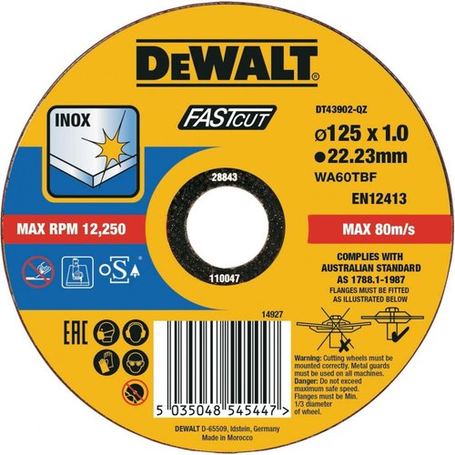Cut-off disc DeWalt DT43902-QZ