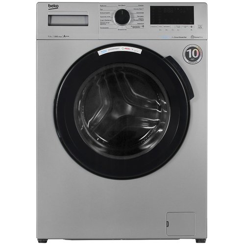 Стиральная машина Beko WSPE7H616S серый