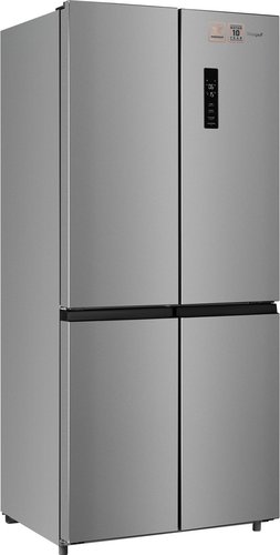 Weissgauff WCD 590 NoFrost Inverter Premium Biofresh Inoxсеребристый