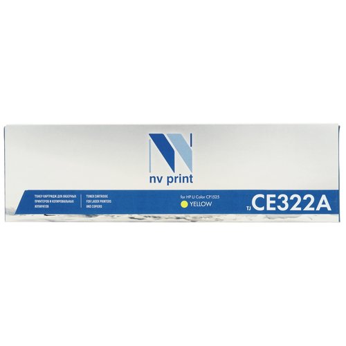 Картридж лазерный NV Print CE322A желтый, с чипом
