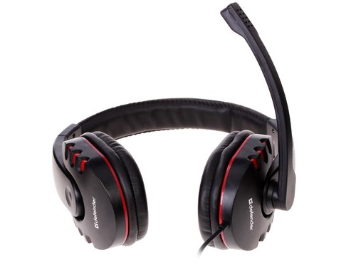 Проводные наушники Defender Warhead G-160  красный 2014
