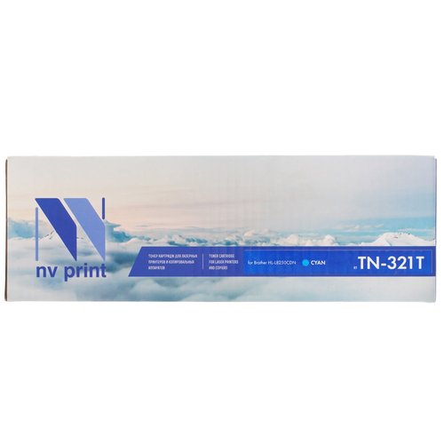 Картридж лазерный NV Print NV-TN-321T голубой