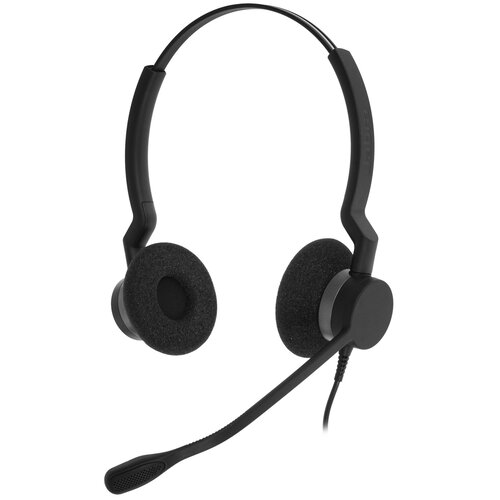 Проводные наушники Jabra BIZ 2300 USB Duo  черный 2021