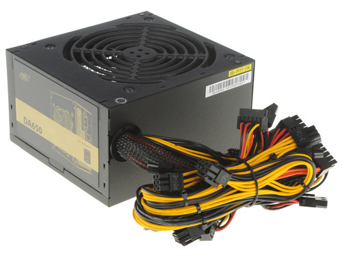 Купить БП Deepcool DA 650, 650W (80+ Bronze, ATX v2.3, Active PFC ...