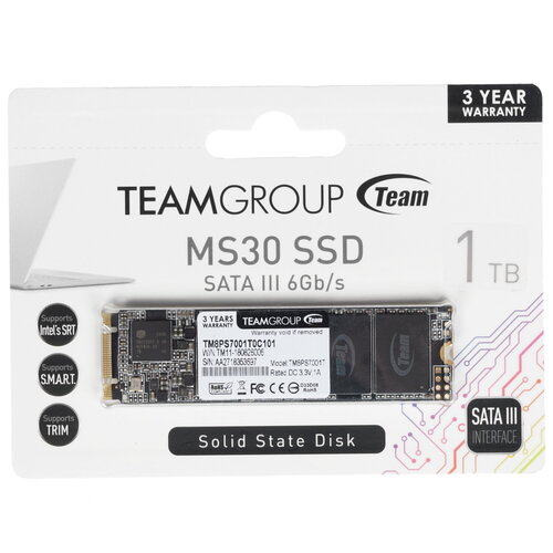 1000 ГБ M.2 SATA накопитель TEAMGROUP MS30 [TM8PS7001T0C101]