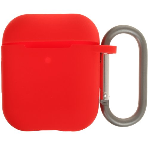Чехол Aceline для Aceline LightPods, Apple AirPods, Apple AirPods 2, красный