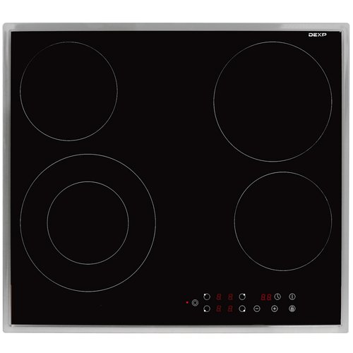 Electric cooktop DEXP 9M4CTYL/B