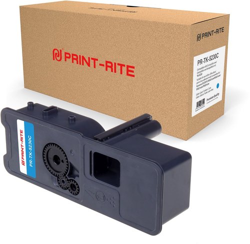 Картридж лазерный Print-Rite TK-5230C голубой