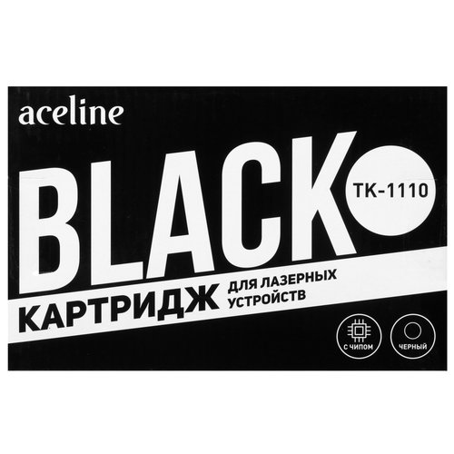 Картридж лазерный Aceline NS-TK1110 черный, с чипом