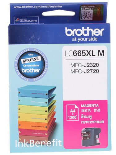 Картридж Brother LC-665XLM пурпурный