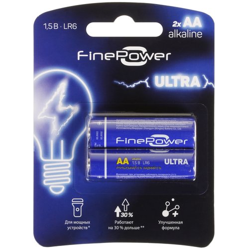 Батарейка FinePower Ultra
