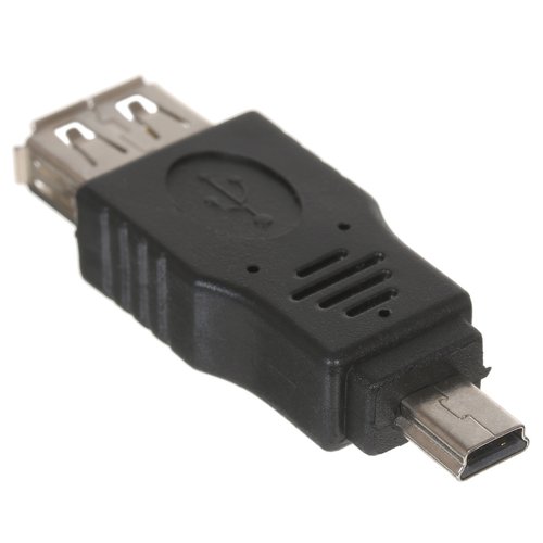 Переходник DEXP micro USB-B - USB Type-A черный