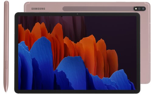 12.4" Планшет Samsung Galaxy Tab S7+ Wi-Fi 128 ГБ коричневый + стилус