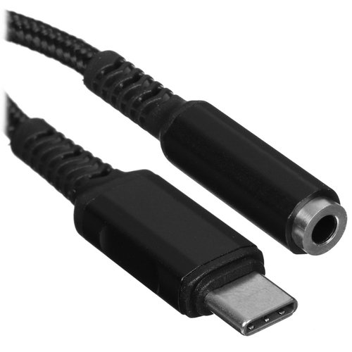 Кабель   ACEFAST USB Type-C - jack 3.5 мм черный