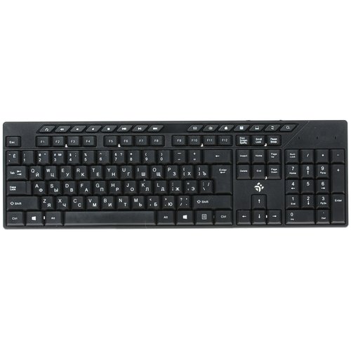 Klaviatura  simli DEXP K-502BU rangi qora