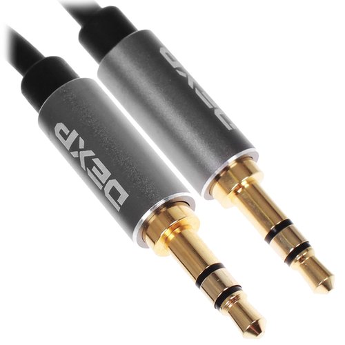 Kabel   DEXP jack 3.5 mm - jack 3.5 mm qora