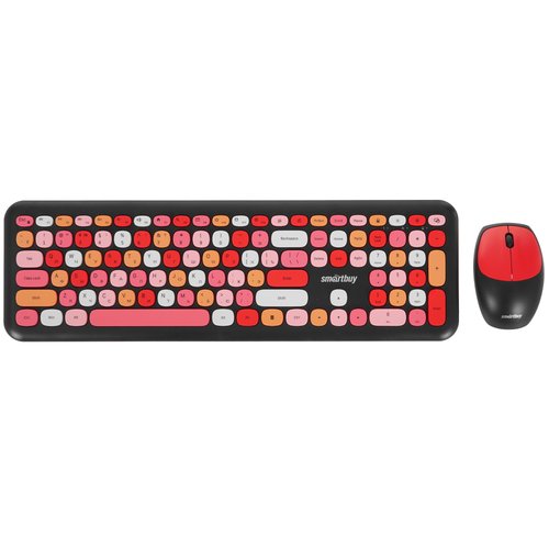 Клавиатура+мышь беспроводная   Smartbuy SBC-666395AG-K черный
