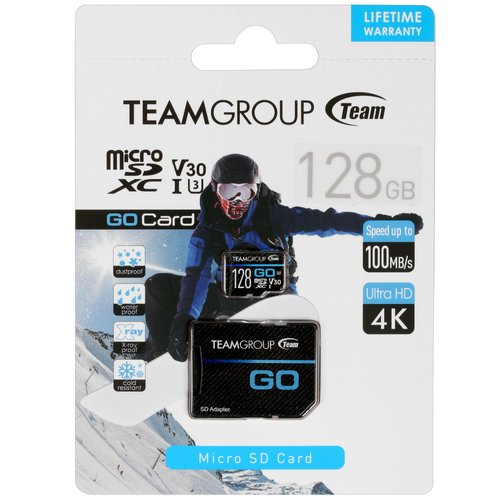 Карта памяти TEAMGROUP Go microSDXC 128 ГБ [TGUSDX128GU303]