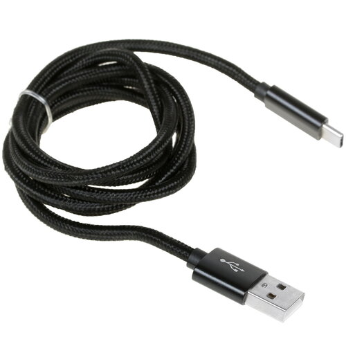 Кабель DEXP USB Type-C - USB Type-A черный 1 м