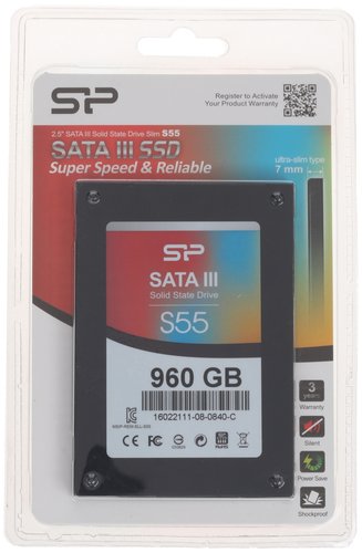 960 ГБ 2.5" SATA накопитель SiliconPower Slim S55 [SP960GBSS3S55S25]