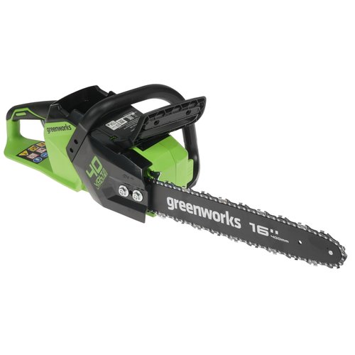 Аккумуляторная цепная пила GreenWorks GD40CS18  шина - 40 см (16") Без ЗУ, Без АКБ