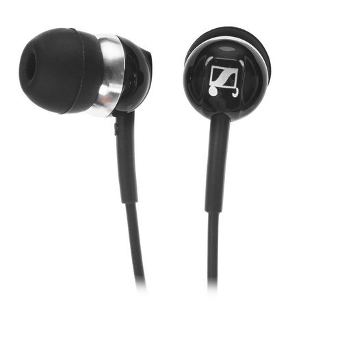 Bluetooth стерео гарнитура Sennheiser CX 350BT [вставные (затычки), закрытые, 20-20000 Гц, микрофон, регулятор громкости, черные]