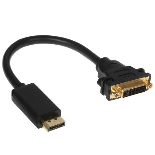 Переходник однонаправленный Ugreen DisplayPort - DVI-I, 0.15 м