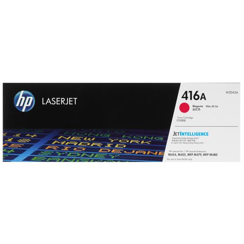 Картридж лазерный HP 416A (W2043A) (азиатская версия) пурпурный
