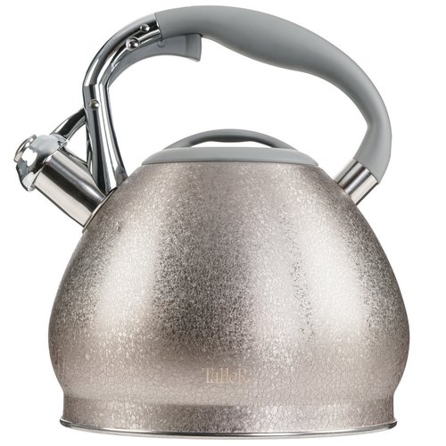 Чайник для плиты Taller Crystal TR-11353 розовый
